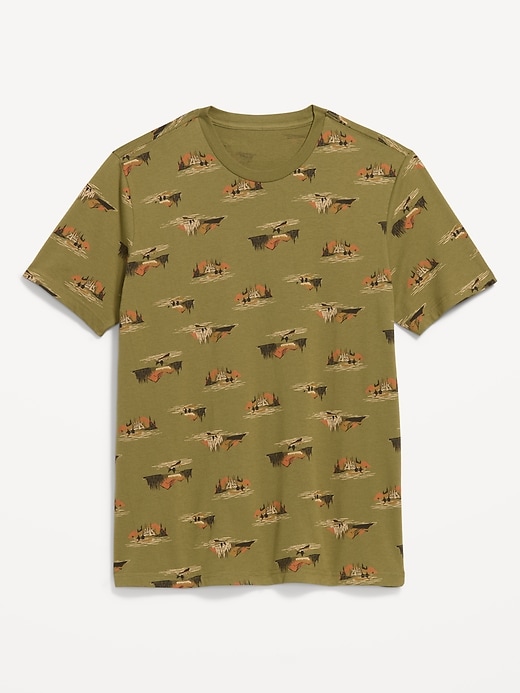 L'image numéro 3 présente T-shirt ras du cou