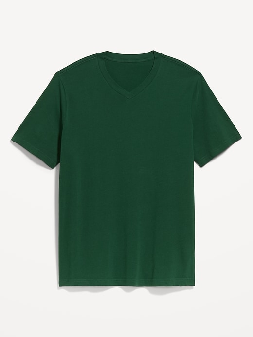 L'image numéro 3 présente T-shirt à encolure en V