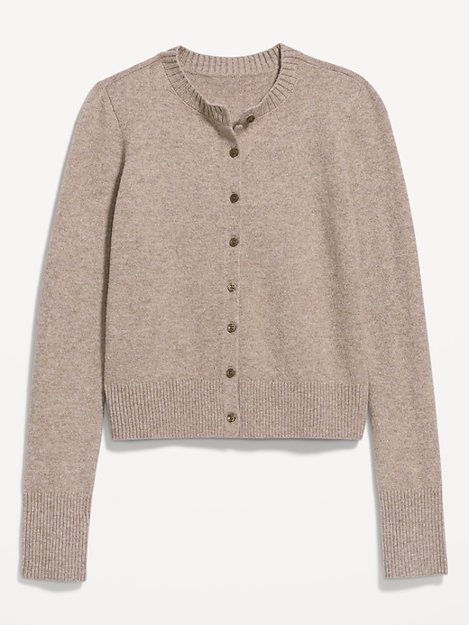Image number 2 showing, SoSoft Cropped Crew-Neck Cardigan
