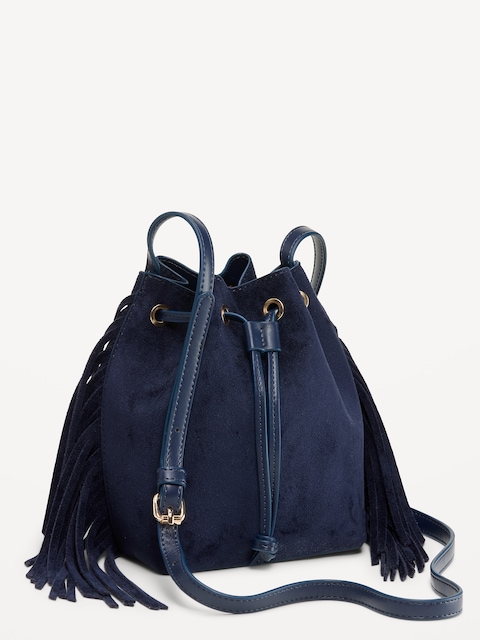 SAC GODET À FRANGES À CORDON DE SERRAGE