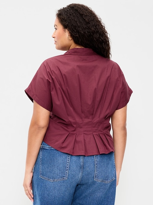 Image number 8 showing, Slim-Waisted Button-Down Shirt