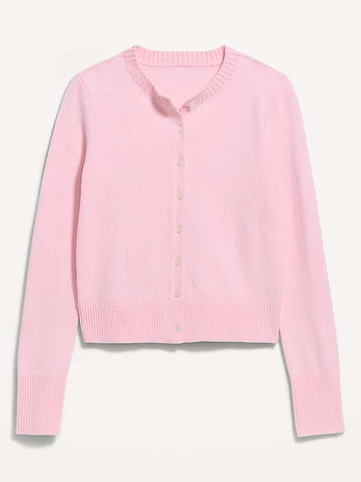 Image number 4 showing, SoSoft Cropped Crew-Neck Cardigan