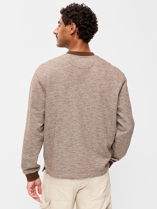 Image number 2 showing, Fleece Henley T-Shirt