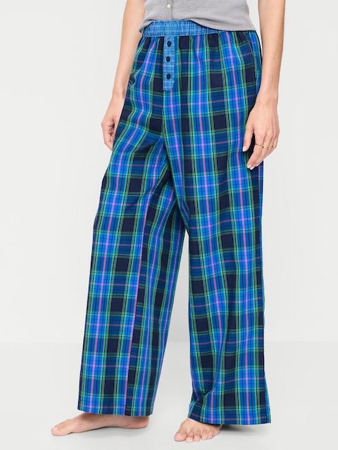 PANTALON DE PYJAMA EN POPELINE
