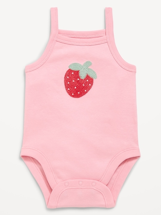 L'image numéro 1 présente Cache-couches camisole à imprimé pour bébé