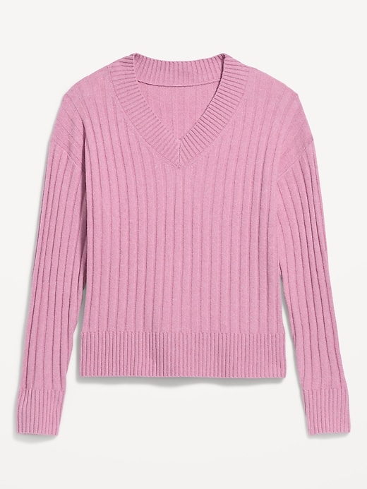 Image number 4 showing, SoSoft V-Neck Sweater