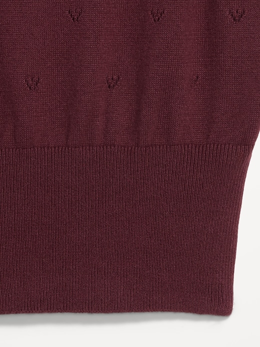 Image number 4 showing, SoSoft Cotton Tie-Front Pointelle Tank Top