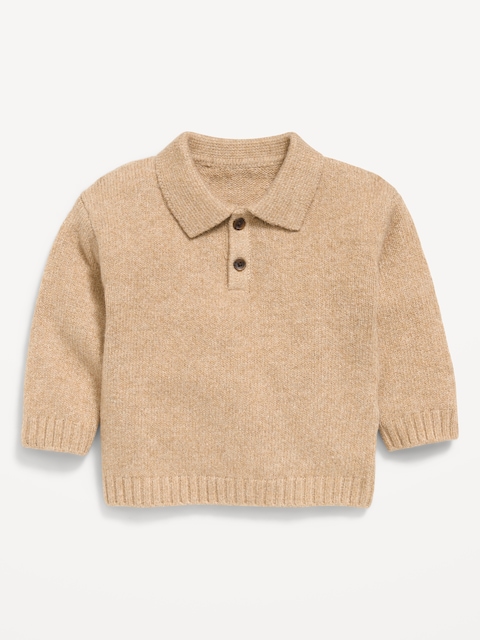 SoSoft Long-Sleeve Collared Sweater for Baby