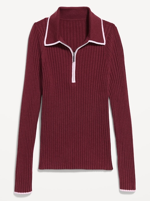 Image number 4 showing, Long-Sleeve Half-Zip Top