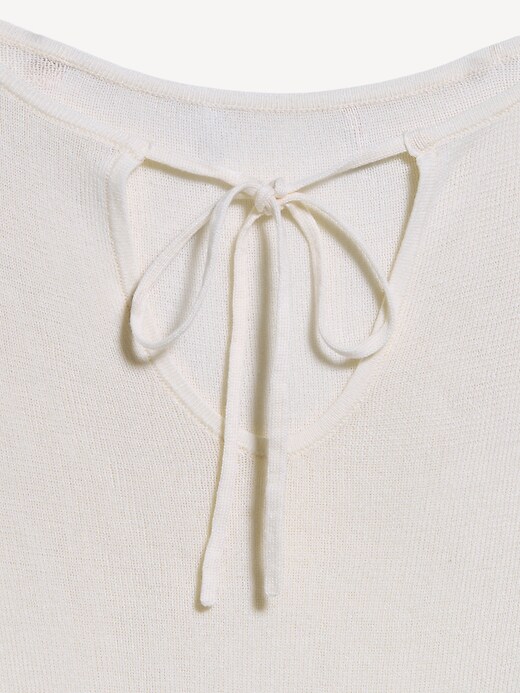 Image number 3 showing, Bell-Sleeve Keyhole Top