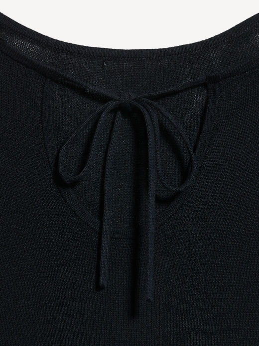 Image number 5 showing, Bell-Sleeve Keyhole Top