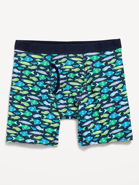 Soft-Washed Boxer Briefs -- 6.25-inch inseam