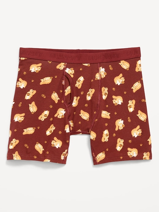 Image number 1 showing, Soft-Washed Boxer Briefs -- 6.25-inch inseam