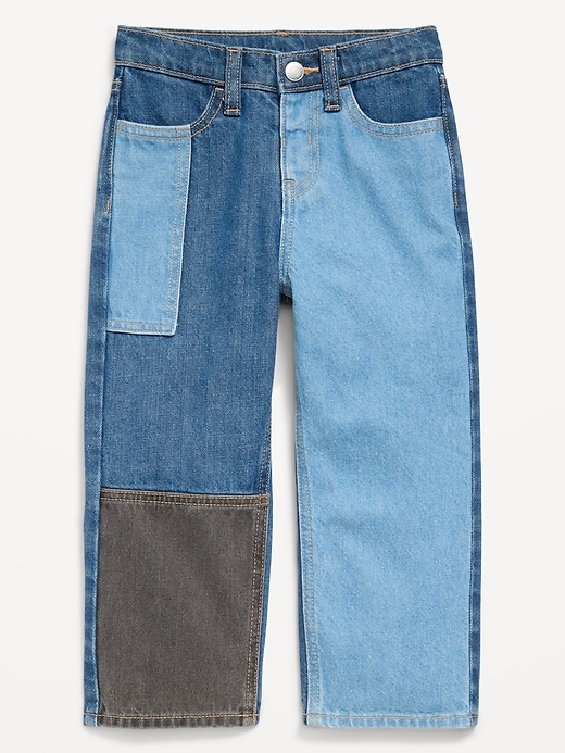L'image numéro 1 présente Jean coupe généreuse à appliques pour tout-petit