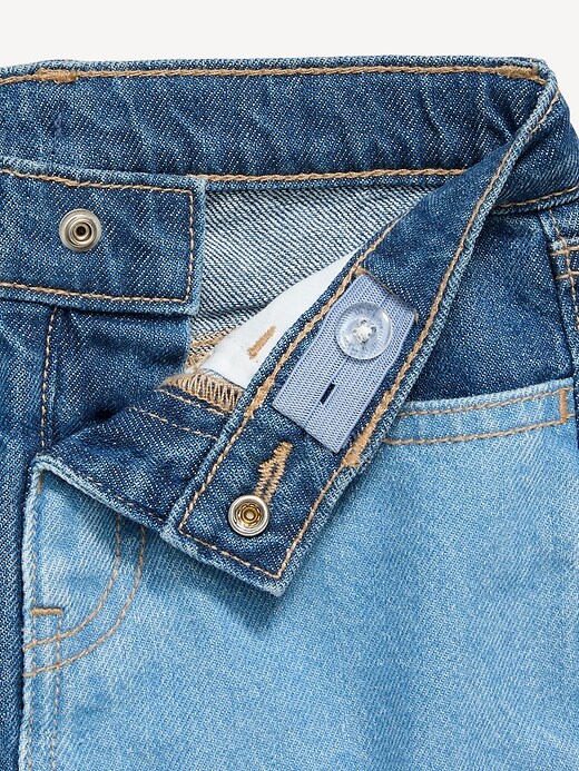 L'image numéro 4 présente Jean coupe généreuse à appliques pour tout-petit