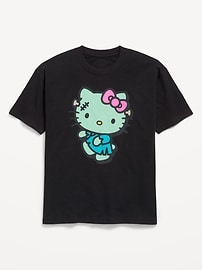 Image number 1 showing, Hello Kitty® Oversized Graphic T-Shirt for Girls