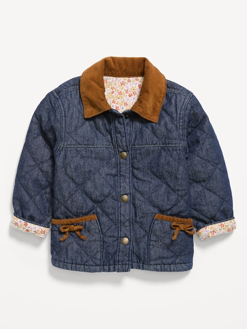 Denim Barn Jacket for Toddler Girls