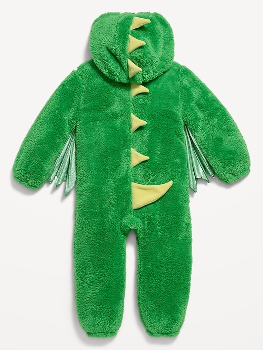 Image number 3 showing, Hooded Critter Unisex Sherpa One-Piece for Toddler