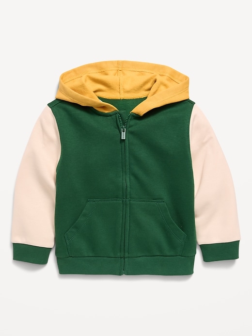 Image number 1 showing, Oversized Full-Zip Hoodie for Toddler Boys