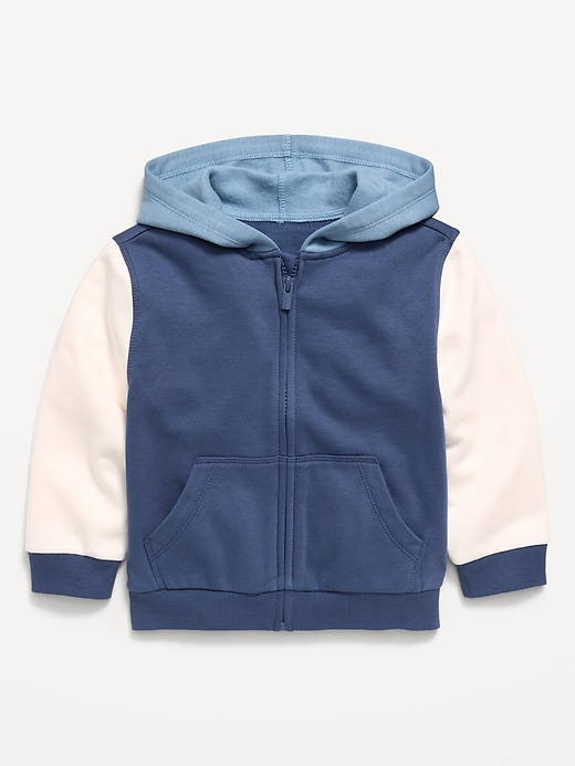 Image number 1 showing, Oversized Full-Zip Hoodie for Toddler Boys