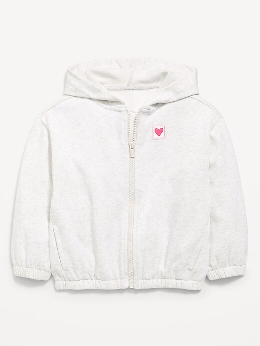 Image number 1 showing, Full-Zip Hoodie for Toddler Girls