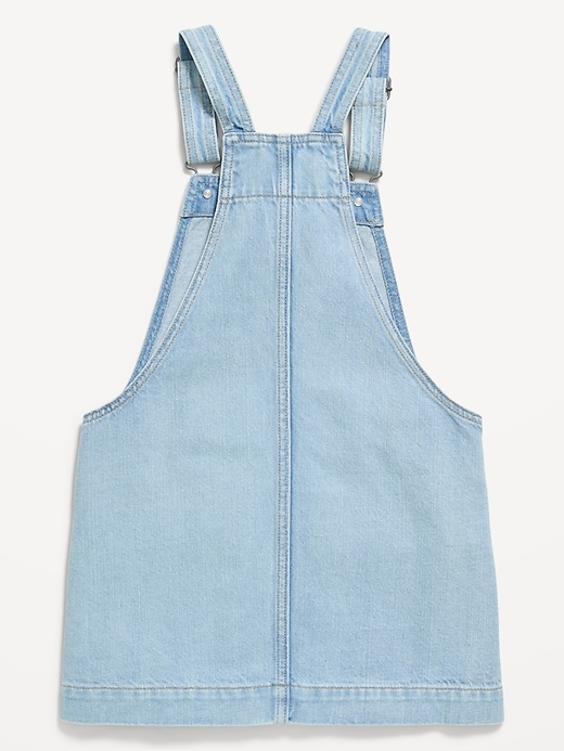 Image number 2 showing, Denim Skirtall Dress for Girls