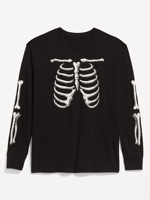 Image number 1 showing, Loose Rotation Long-Sleeve Graphic T-Shirt