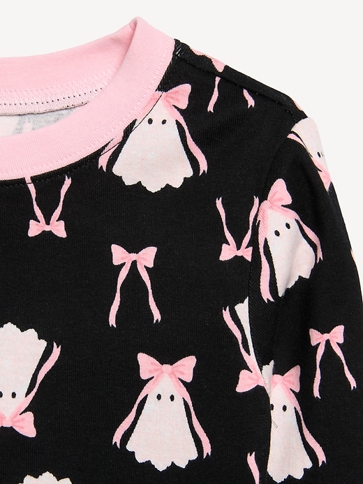 Image number 2 showing, Printed Snug-Fit Graphic Pajama Set for Girls