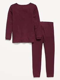Image number 2 showing, Snug-Fit Graphic Pajama Set for Girls