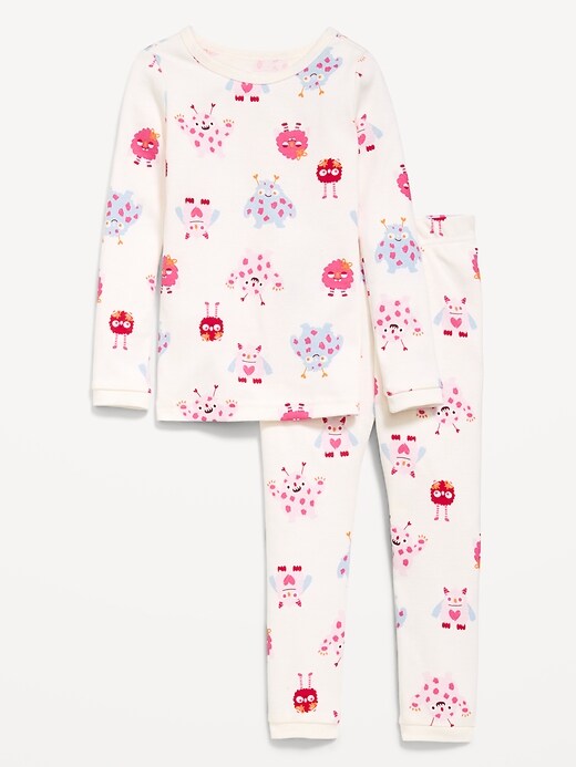 Image number 1 showing, Snug-Fit Graphic Pajama Set for Toddler & Baby