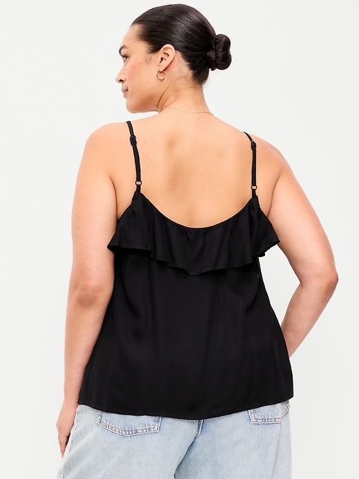 Image number 8 showing, Ruffle-Front Tank Top