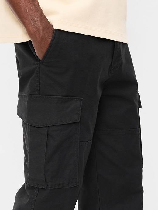 L'image numéro 4 présente Pantalon cargo rodé ample années 1990