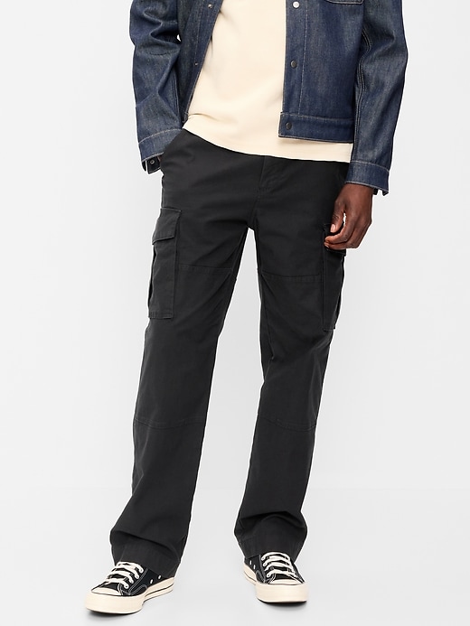 L'image numéro 2 présente Pantalon cargo rodé ample années 1990