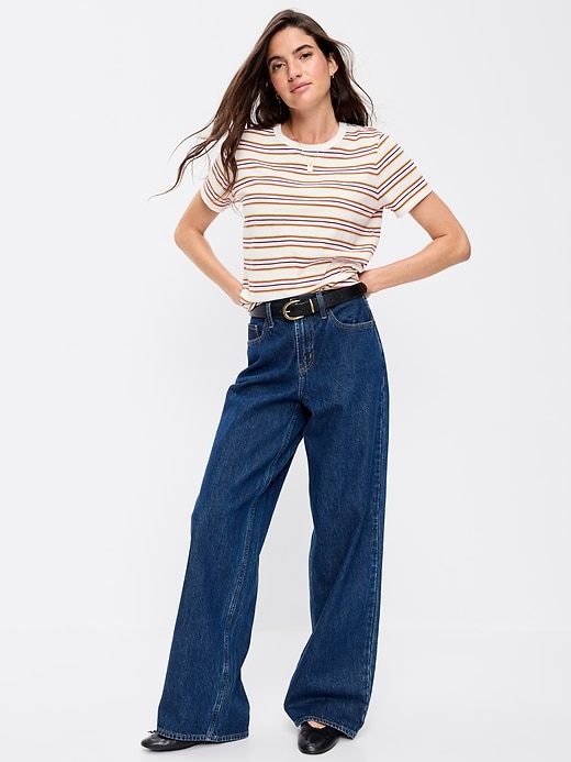 Image number 3 showing, EveryWear Crew-Neck Striped T-Shirt