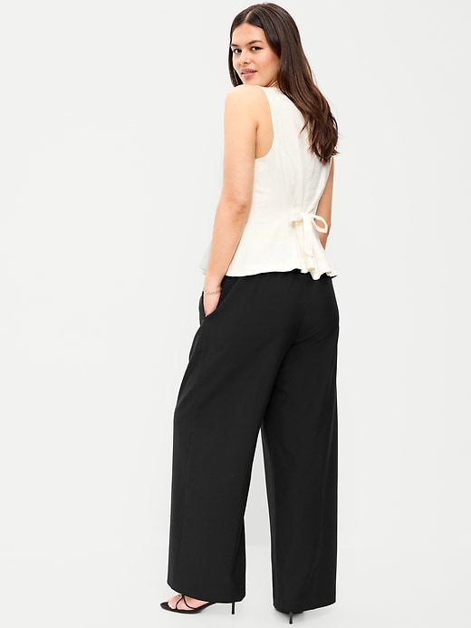 Image number 7 showing, High-Waisted Billie Wide-Leg Trouser