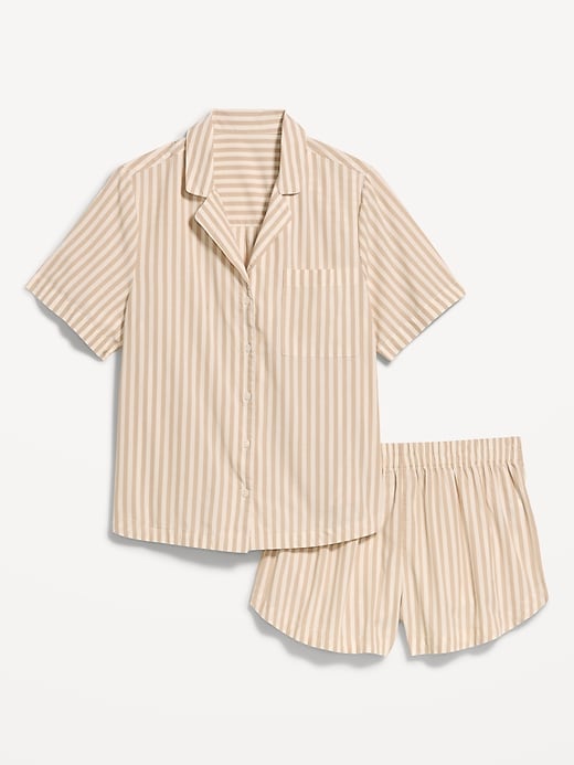 Image number 3 showing, Poplin Pajama Short Set