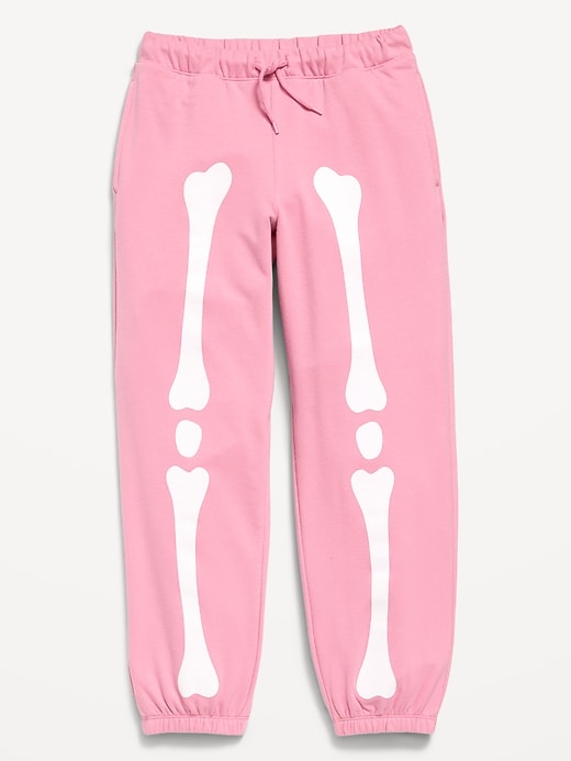 L'image numéro 1 présente Pantalon de jogging rétro à taille haute pour Fille