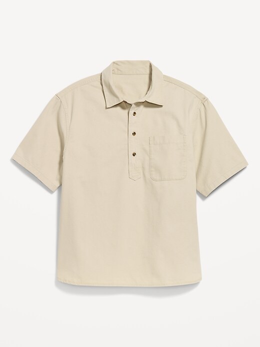 Image number 1 showing, Loose Popover Work Shirt