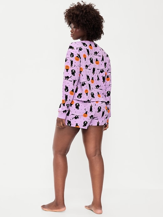 Image number 6 showing, Halloween Pajama T-Shirt and Shorts Set