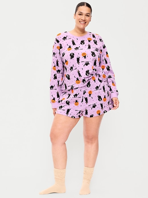 Image number 7 showing, Halloween Pajama T-Shirt and Shorts Set