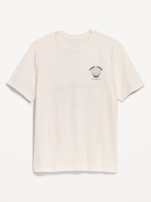 Image number 2 showing, Soft-Washed Crew-Neck Graphic T-Shirt
