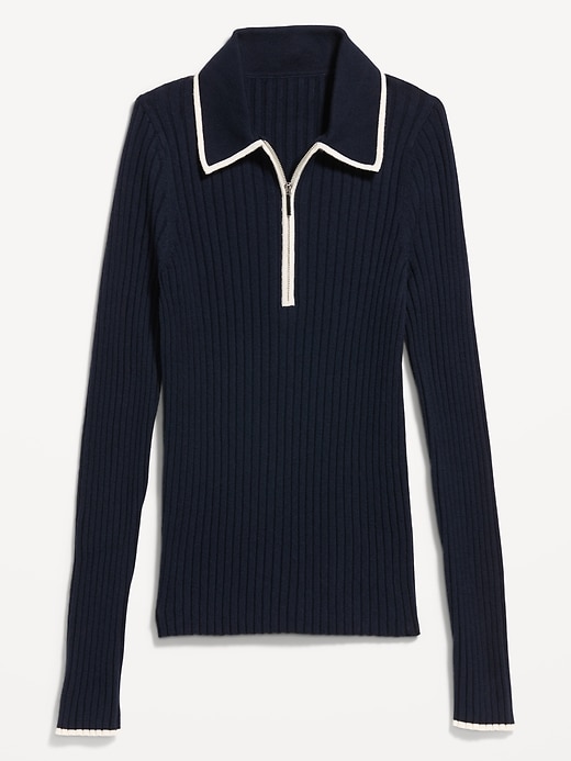 Image number 2 showing, Long-Sleeve Half-Zip Top