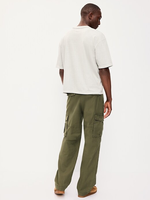 L'image numéro 3 présente Pantalon cargo rodé ample années 1990