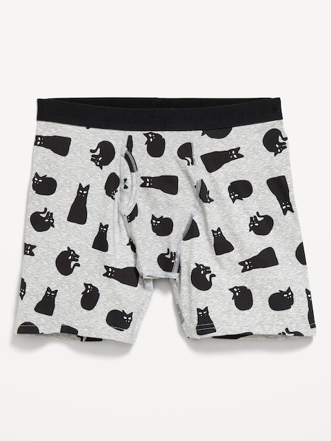 Soft-Washed Boxer Briefs -- 6.25-inch inseam