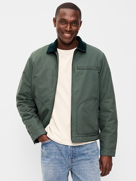 Image number 1 showing, Canvas Barn Jacket