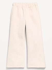 Image number 2 showing, High-Waisted Bounce Fleece Wide-Leg Sweatpants for Girls
