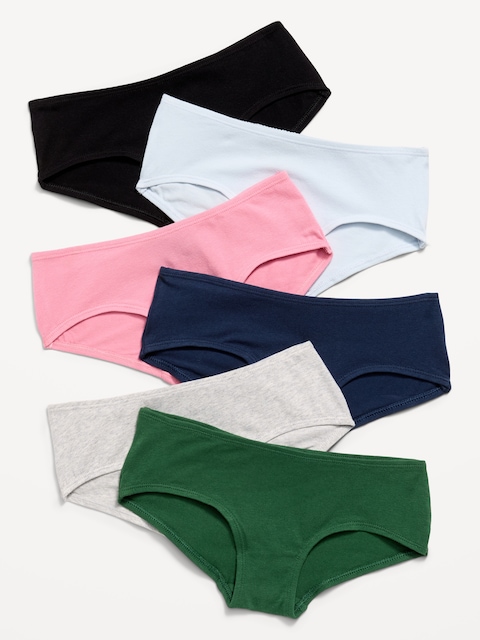 Hipster Underwear 6-Pack for Girls