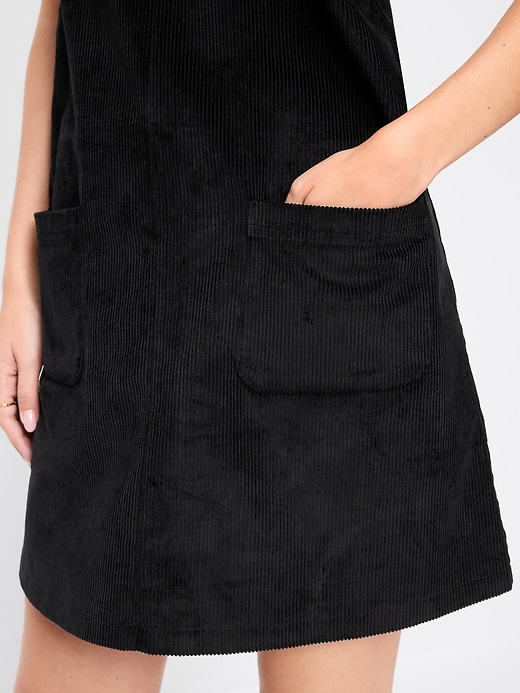 Image number 6 showing, Sleeveless Pinafore Mini Dress