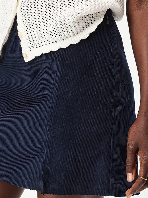 Image number 4 showing, Corduroy Mini Skirt