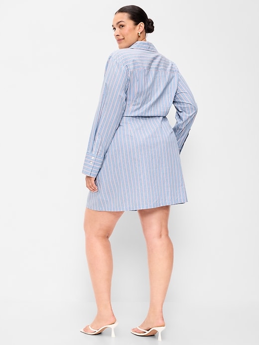 Image number 10 showing, Wrap Mini Shirt Dress